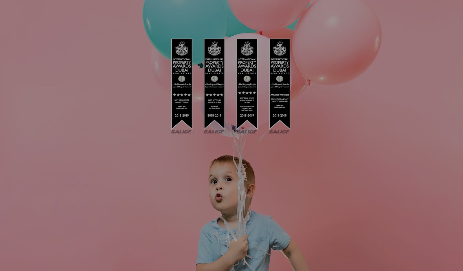 FIND YOUR NEW HOME WITH DUBAI'S{strong}AWARD WINNING REAL ESTATE AGENCY{/strong}